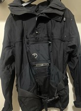 The North Face Steep Tech Jacket Men  s XL Black Vintage Ski Anorak Belted