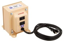 NDF-1500U Step Down Transformer 1500W 110-127V to 100V Japan Converter A Plug