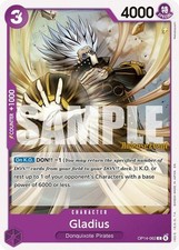 One Piece Gladius (OP14-062/237) OP14 The Azure Sea's Seven NM - Pre-Release