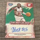 Topps Bowman University’s Best Best of 2025 Autos John Blackwell Auto 05/99