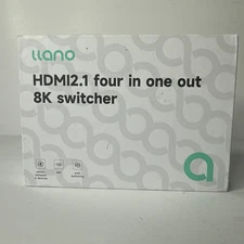 4 Port 8K HDMI 2.1 Switch 4 in 1 out 4K 120Hz HDR HDMI 2.1 Switcher 4X1 HDCP 2.3