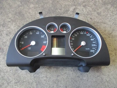 ORIGINAL AUSTAUSCH Kombiinstrument MFA Tacho Audi TT 8N 8N1919860C - Bild 1 von 4