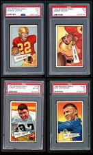 1952 Bowman Small Washington Redskins Team Set 5 - EX 6968815
