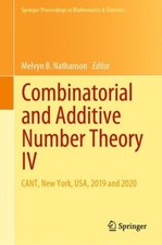 COMBINATORIAL AND ADDITIVE NUMBER THEORY by N...