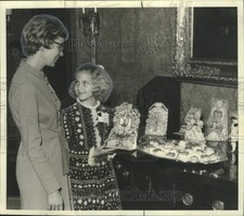 1974 Press Photo Mrs. Ronald Knill & daughter Mary of Tulane University Women