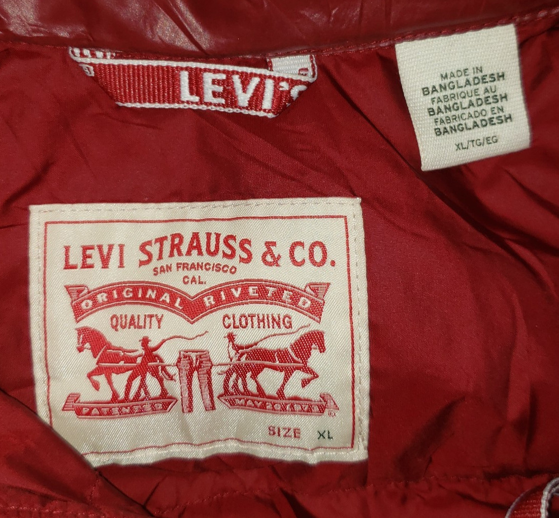 Levis Performance Packable Puffer Down Jacket Men… - image 15