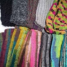 Lot Of 13 Infinity Scarves