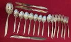 International Sterling Silver Pine Spray Flatware Use Or Scrap 780 Grams 925 🥄