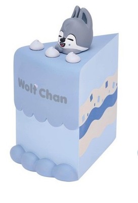 SKZOO BIRTHDAY CAKE Wolf Chan Leebit 2種 Stray kids SKZOO BIRTHDAY CAKE Bandai mini figure Japan limited