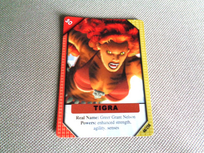 MARVEL RECHARGE CCG CARD TIGRA 46/250 SERIE 1