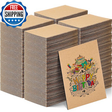 400 Pcs 5 X 7 Inch Corrugated Cardboard Sheets for Mailers 2 Mm Thickness Flat P