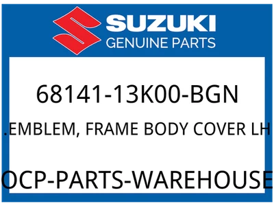 .EMBLEM, FRAME BODY COVER LH