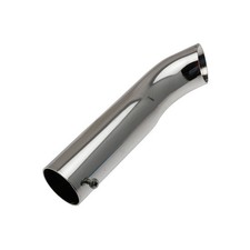 Image of Klarius Exhaust Trim - Curved End - Chrome - 48mm - TRM16AT