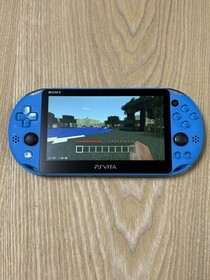 Sony PS Vita PCH-2000 Aqua Blue Console Tested Working Japan
