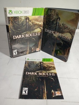 Dark Souls 2 II Black Armor Edition SteelBook XBOX 360 Game Soundtrack SlipCover