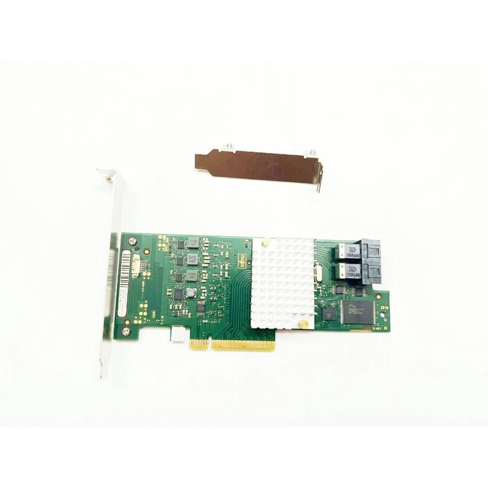 9300-8I SAS3008 12Gbps HBA IT Mode ZFS FreeNAS unRAID+2*SFF-8643 SATA Cable US - Image 2 of 4