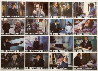 ERSTE TODSÜNDE Faye Dunaway, Frank Sinatra, David Dukes Aushangfotos 1980