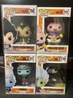 Dragon Ball Funko Pops Vegeta, Making Buu, Whis, And Fused Zamasu.
