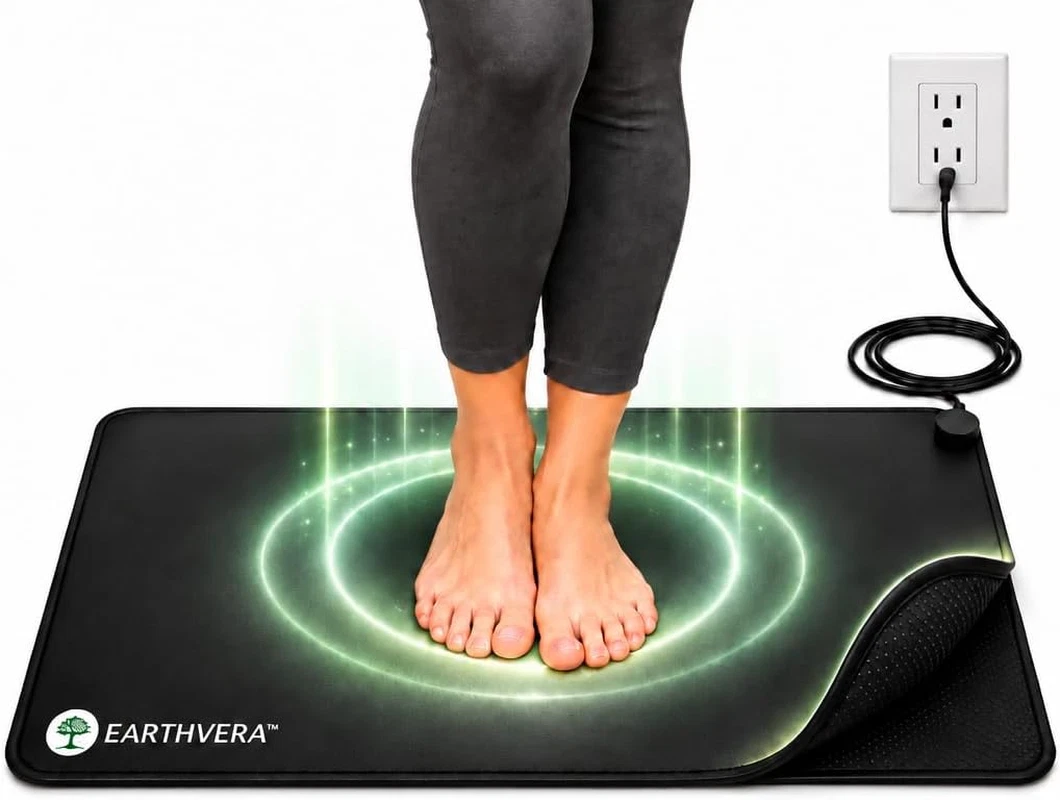 Grounding Mat for Feet with Multimeter, 24 X 16 Inch Earthing Kit - product detail image 1