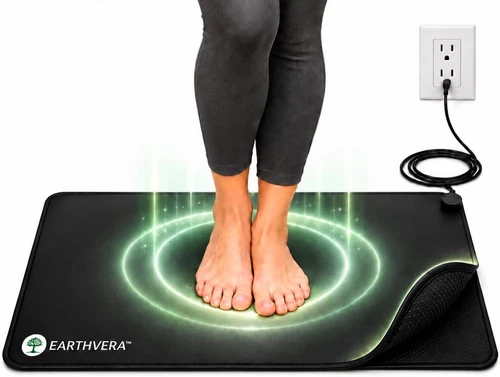 Grounding Mat for Feet with Multimeter, 24 X 16 Inch Earthing Kit - product listing photo