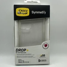 OtterBox Symmetry Samsung Galaxy S21 FE 5G Clear Slim Protective Case — New