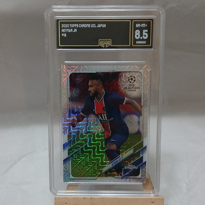 Topps 2020-21 UCL Japan Edition Neymar Jr. #16 Paris Saint-Germain GMA Graded