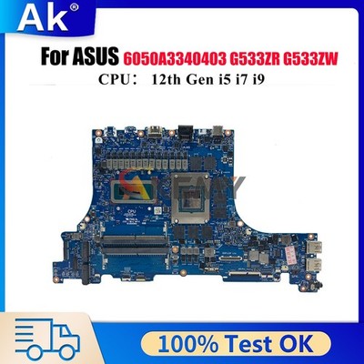 6050A3340403 Motherboard For ASUS G533ZM G533Z G533ZW G533ZR Mainboard