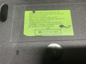 ATARI 2600 Vader 4 Switch System  37  Games and Manuals    Tested   Working