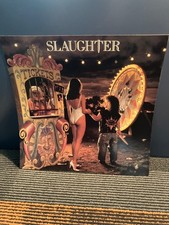 Slaughter Stick It Live ALBUM FLAT DOUBLE SIDED PROMO DISPLAY POSTER