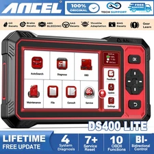 ANCEL DS400 Lite OBD2 Scanner Car System Scan & Diagnostic Tool Active Test 