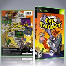 XBox Replacement Case - NO GAME - Cel Damage