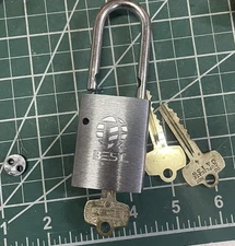 Best Sfic Padlock Removable Core M Core And Control Keys Locksport New Old Stock