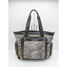 Tory Burch Diaper bag black x white ladies   Used KIDS-0