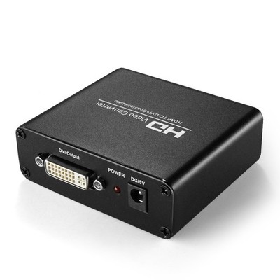 HDMI to DVI Converter Audio Sound Adapter 3.5mm AUX Jack 2 RCA