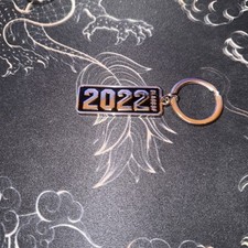 Jostens Class Of 2022 Keychain Souvenir Black Silver Metal Graduate Brand New