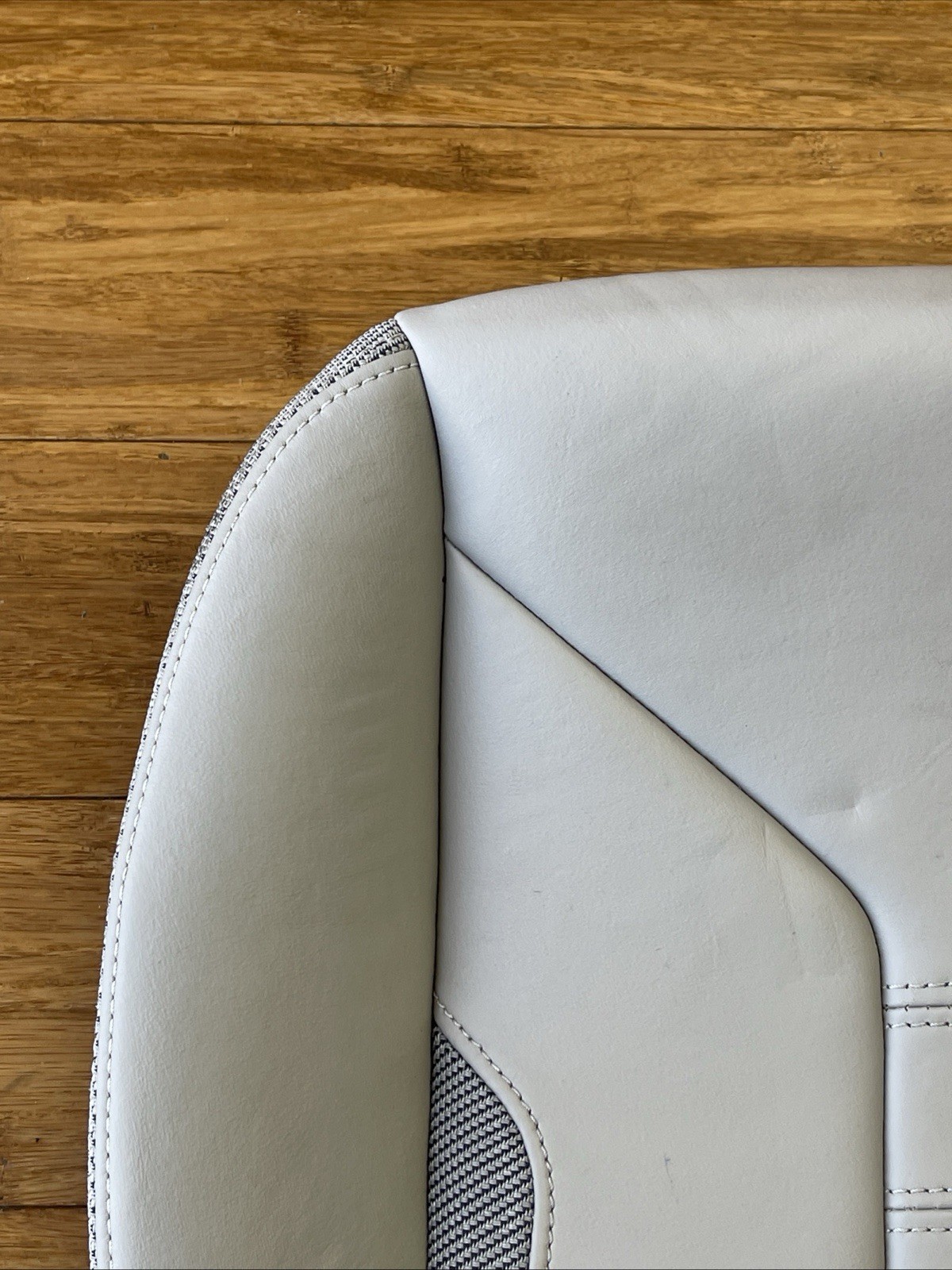 2014-2017 BMW i8 I12 Rear Left or Right Lower Cushion Seat Leather W/ Fabric OEM