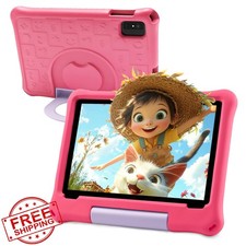 Kids Tablet 10 Inch Android 15 8GB RAM 64GB Storage Octa-Core WiFi 6