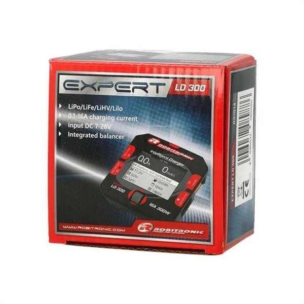 Robitronic Expert LD 300 Chargeur LiPo 1-6S 16A 300W DC / R01014 - Photo 4/4