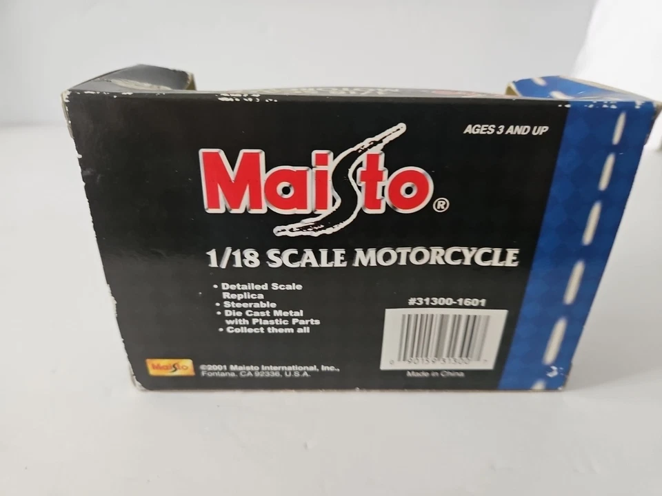 Marston 1/18 Scale Motorcycle Munch Chopper Die Cast Model - Image 3 of 4