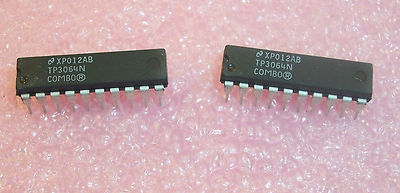 QTY (5) TP3064N NSC 20 PIN DIP PACKAGE SERIAL INTERFACE NOS