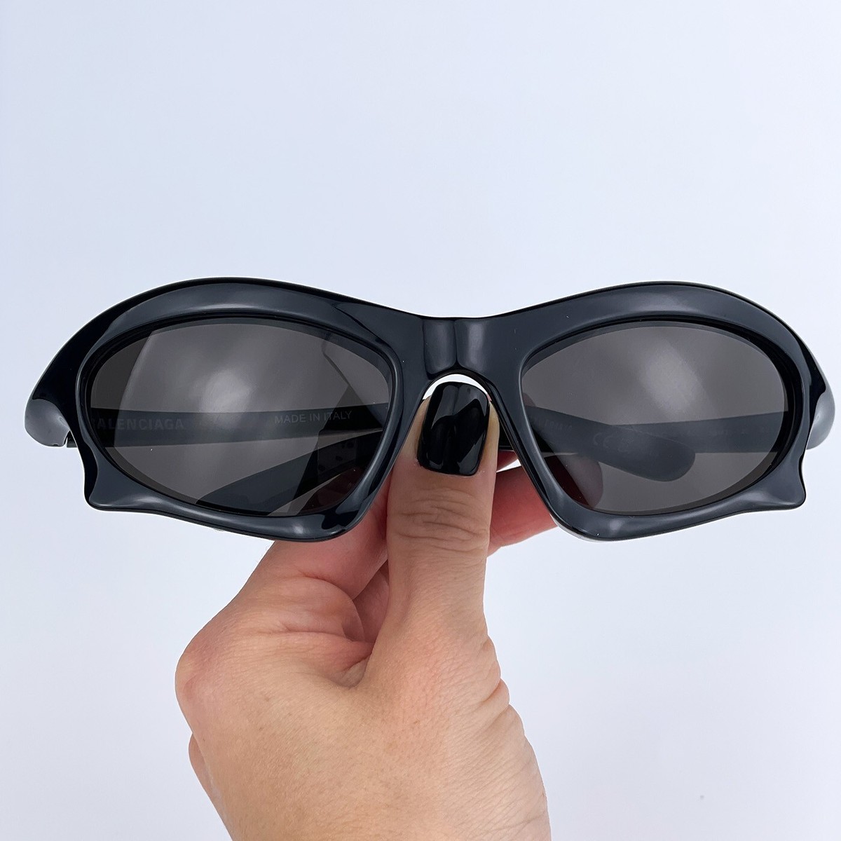 BALENCIAGA bat サングラス 黒 キャットアイ BALENCIAGA EYEWEAR BAT cat-eye acetate sunglasses | NET-A-PORTER