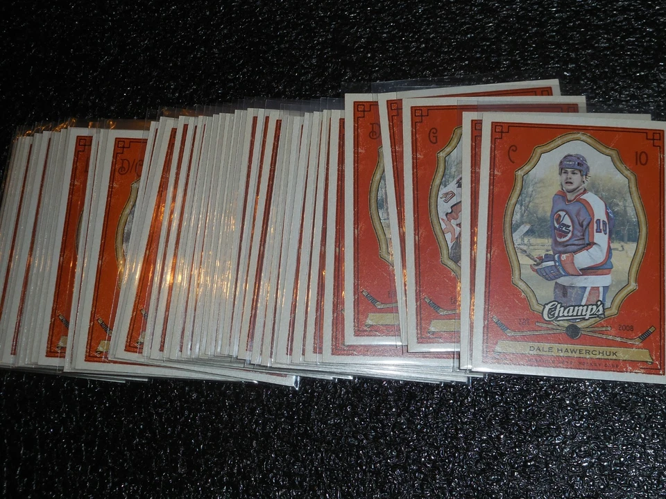 2009/2010 Champ's Hockey Green, Red & Yellow Parallel's U PICK - Image 2 of 4