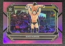 2023 Panini Prizm WWE DUKE HUDSON #90 Purple Prizm 085 /149 - WWE NXT 2.0