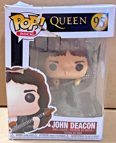 Funko Pop! Vinyl: John Deacon #95 *DMG BOX