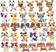 Little Toy Cat Dog YOU PICK Collie Cocker Spaniel Dachshund Crouching Cat Kitten