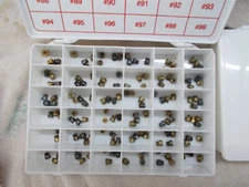 Holley 36-181  Jet Main  Carb Kit 4 Ea. Size 64-99 You Get 144 Jets    36-181