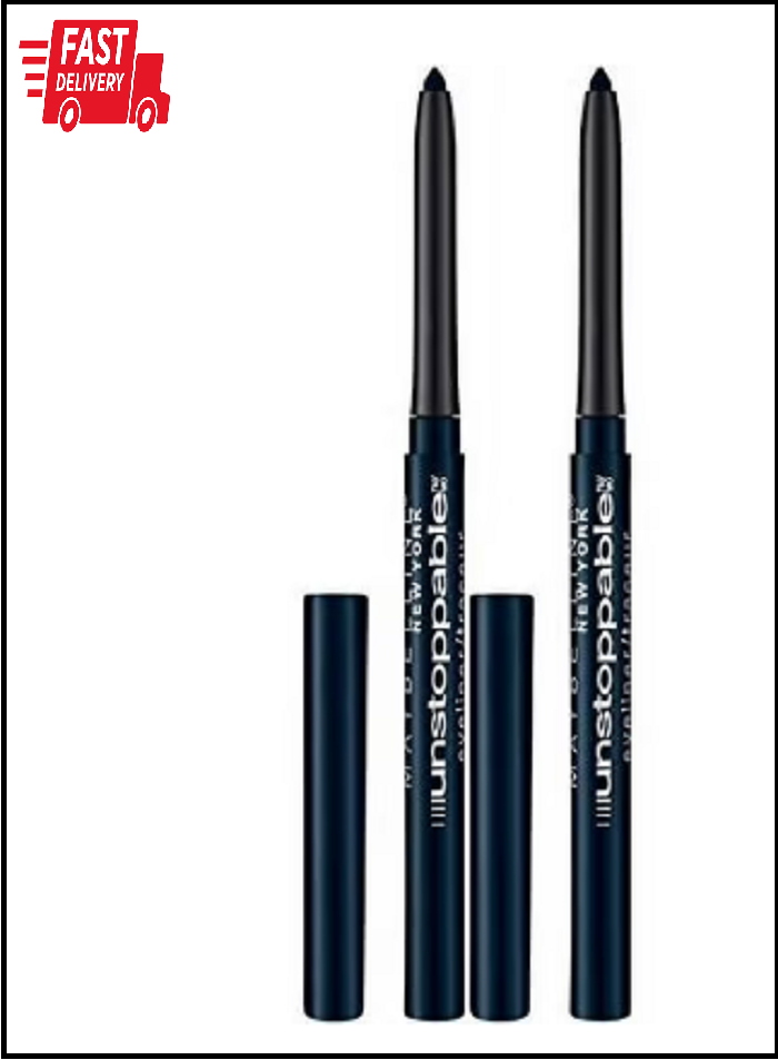 Maybelline New York Unstoppable Eyeliner – Wasserfest, Verwischfest, In Farbe Onyx 701