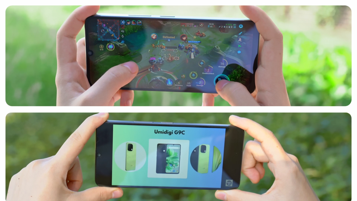 UMIDIGI G9C 12GB 128GB 6.75'' 50MP NFC 4G Android 14 Unlocked