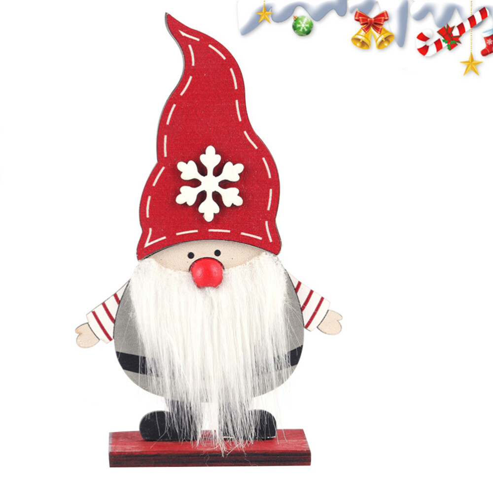 Wood Miniature Santa Wood Christmas Ornament Xmas Snowman Ornament eBay