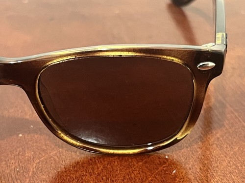 Ray-Ban RJ9052S quadratische, havanna/dunkelbraune, 47 mm Kindersonnenbrille ohne Etui - Bild 13 von 24